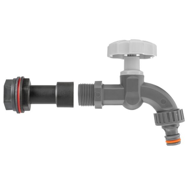Water Butt Extension Kit 1/2″ with Grey Dial Tap and Drill New Arrivals Free Shipping 15
