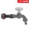 Water Butt Extension Kit 1/2″ with Grey Dial Tap and Drill New Arrivals Free Shipping 33
