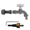 Water Butt Extension Kit 1/2″ with Grey Dial Tap and Drill New Arrivals Free Shipping 21
