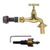 Water Butt Extension Kit 1/2" with 13mm Barbed Polished