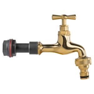 Water Butt Extension Kit 1/2" with Quick Connect Polished