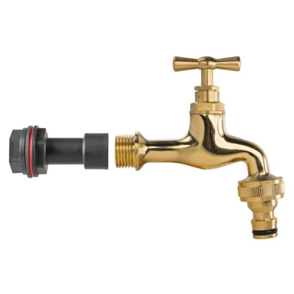 Water Butt Extension Kit 1/2" with Quick Connect Polished