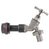 Water butt extension kit 1/2 inch with nickel plated barbed tap and drill bit – rainwater harvesting kit uk water butt kits free shipping 25