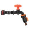 Water butt extension kit 1/2 inch with black dial tap + two-way – rainwater harvesting kit uk water butt kits free shipping 31