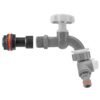Water Butt Extension Kit 1/2″ with Grey Dial Tap + Two-Way Water Butt Kits Free Shipping 39