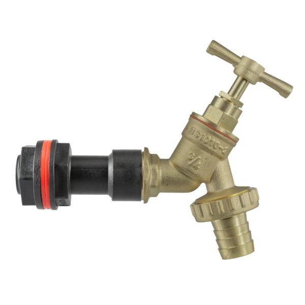 Water Butt Extension Kit 3/4" with Brass Barbed Tap and