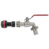 Water Butt Extension Kit 3/4″ with Barbed Lever Tap and New Arrivals Free Shipping 31
