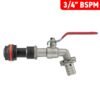 Water butt extension kit 3/4″ with barbed lever tap new arrivals free shipping 27