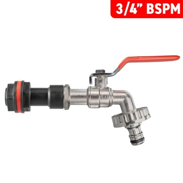 Water Butt Extension Kit 3/4″ with Quick Connect Lever Tap New Arrivals Free Shipping 15