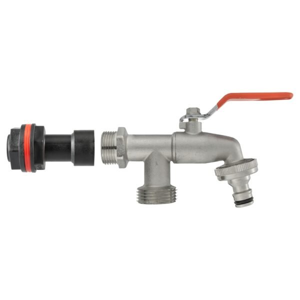 Water Butt Extension Kit 3/4″ with Double Tap New Arrivals Free Shipping 13