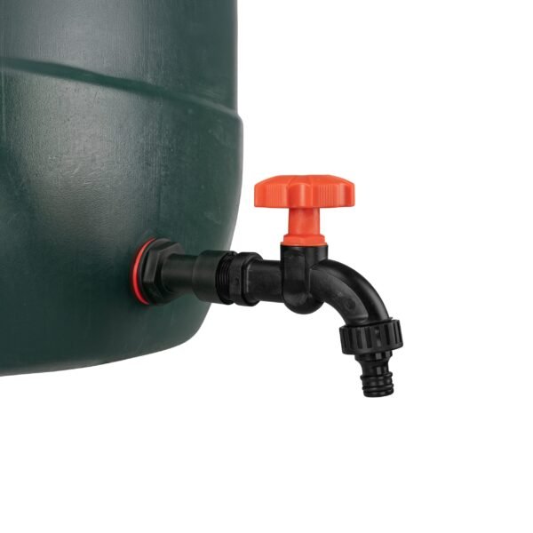 Water butt extension kit 3/4″ with black dial tap and drill new arrivals free shipping 9