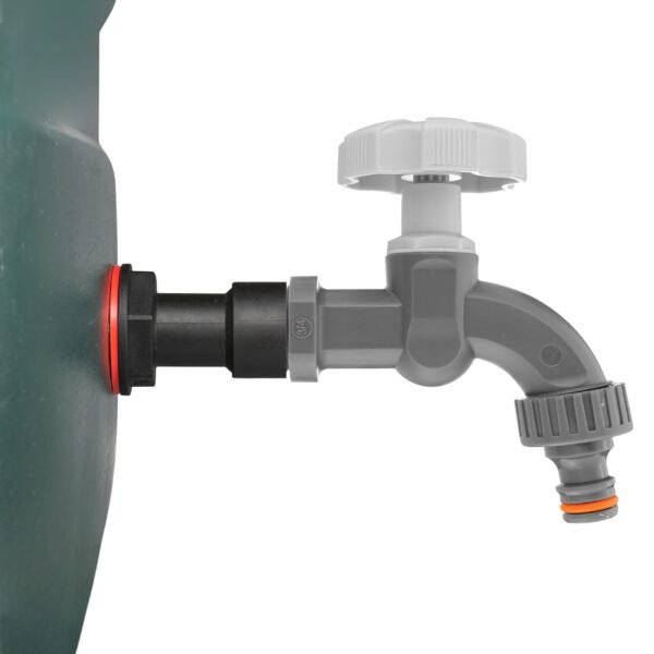 Water Butt Extension Kit 3/4″ with Grey Dial Tap New Arrivals Free Shipping 11