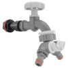 Water butt extension kit 3/4″ with grey dial tap + two-way – rainwater harvesting kit uk new arrivals free shipping 43