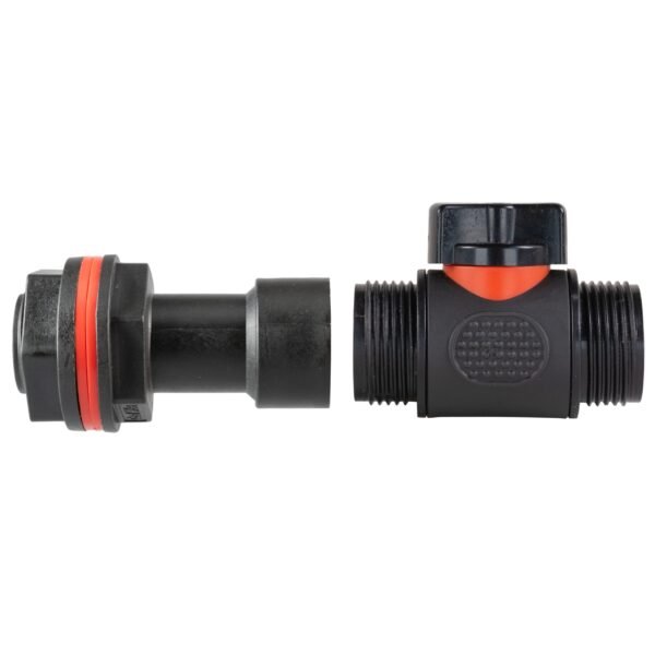 Water Butt Extension Kit 3/4″ with 3/4″ BSP In-Line Valve Water Butt Kits Free Shipping 11