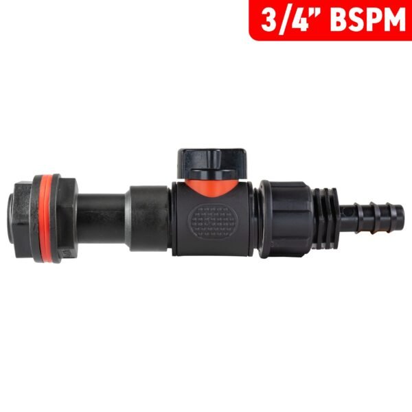 Water butt extension kit 3/4 inch with in-line valve + 16mm barb – rainwater harvesting kit uk water butt kits free shipping 13