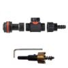 Water Butt Extension Kit 3/4" with In-Line Valve + 16mm Barb