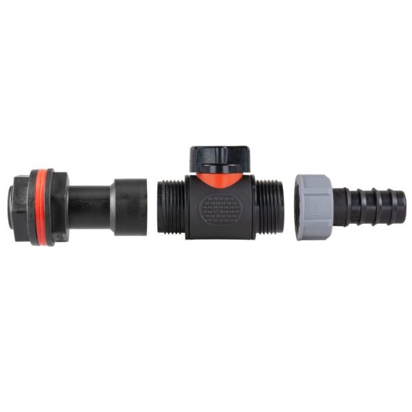 Water butt extension kit 3/4 inch with in-line valve + 20mm barb – rainwater harvesting kit uk water butt kits free shipping 9