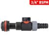 Water butt extension kit 3/4 inch with in-line valve + 20mm barb & drill bit – rainwater harvesting kit uk water butt kits free shipping 31