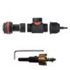 Water Butt Extension Kit 3/4" with In-Line Valve + 4mm Micro