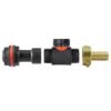 Water butt extension kit 3/4 inch with in-line valve + brass – rainwater harvesting kit uk water butt kits free shipping 21