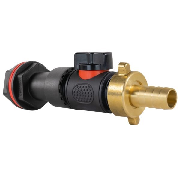 Water Butt Extension Kit 3/4″ with In-Line Valve + Brass Water Butt Kits Free Shipping 7