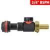 Water butt extension kit 3/4 inch with in-line valve + brass – rainwater harvesting kit uk water butt kits free shipping 25
