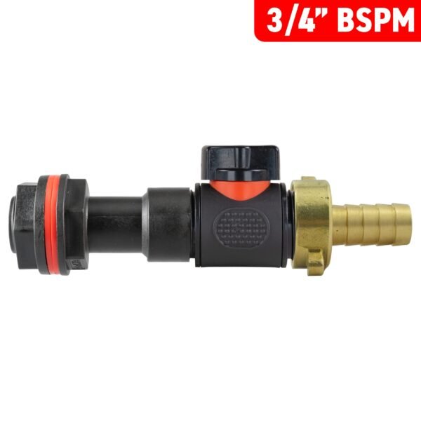 Water butt extension kit 3/4 inch with in-line valve + brass – rainwater harvesting kit uk water butt kits free shipping 13