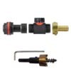 Water Butt Extension Kit 3/4″ with In-Line Valve + Brass Water Butt Kits Free Shipping 21