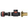 Water butt extension kit 3/4 inch with in-line valve + brass – rainwater harvesting kit uk water butt kits free shipping 23