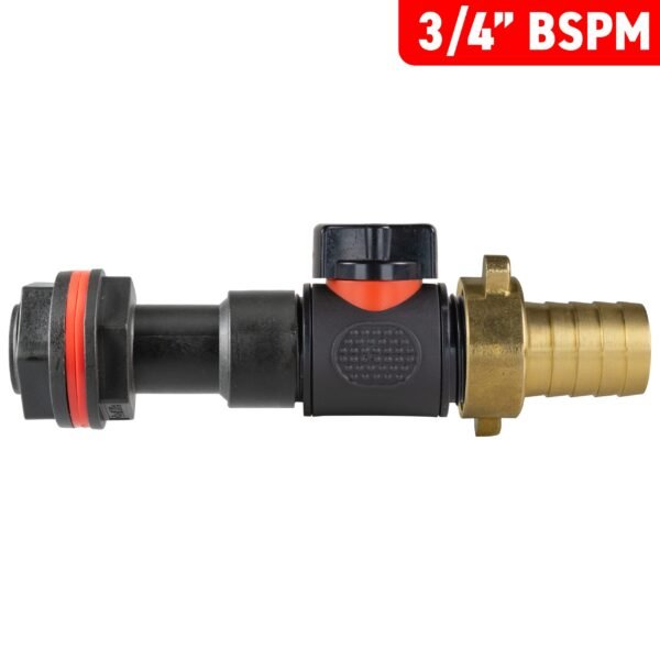 Water butt extension kit 3/4 inch with in-line valve + brass – rainwater harvesting kit uk with drill bit water butt kits free shipping 15