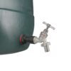 Water butt extension kit 3/4 inch with nickel plated barbed tap and drill bit – rainwater harvesting kit uk water butt kits free shipping 23