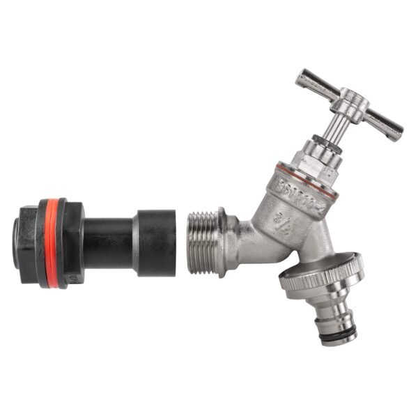 Water Butt Extension Kit 3/4" with Nickel Plated Quick