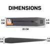2.5kg Heavy Duty Log Splitter Wedge DIY Tools Free Shipping 39