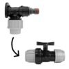 Wall Flange Kit 20mm MDPE – Snap-On Male & Inline Valve MDPE Wall Flange Kits Free Shipping 19