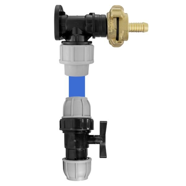 Wall flange kit 20mm mdpe – geka & in line valve + 1/2 inch barb mdpe wall flange kits free shipping 21