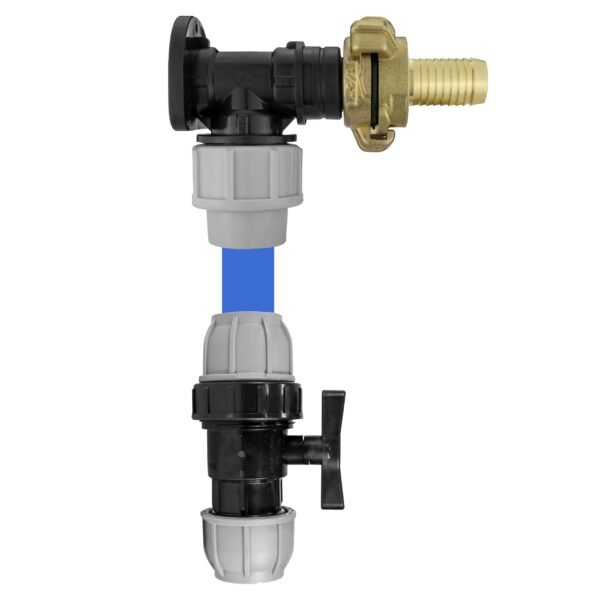 Wall Flange Kit 20mm MDPE – Geka & In Line Valve + 3/4″ Barb MDPE Wall Flange Kits Free Shipping 23