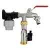 Wall Flange Kit 20mm MDPE – Double Tap with Triple Outlet MDPE Wall Flange Kits Free Shipping 29