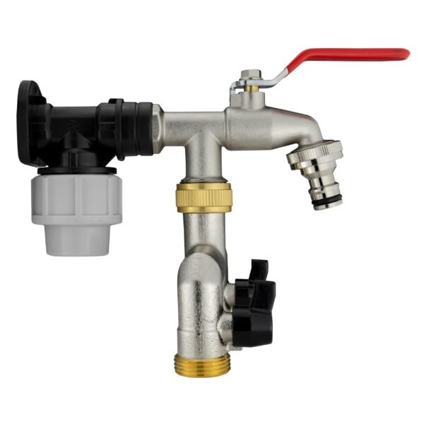 Wall Flange Kit 20mm MDPE – Double Tap with Triple Outlet MDPE Wall Flange Kits Free Shipping 7