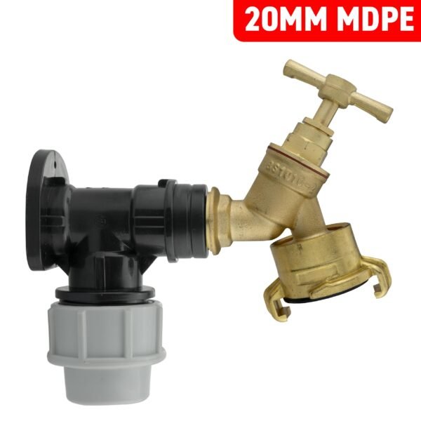 Wall flange kit 20mm mdpe + bib tap geka outlet mdpe wall flange kits free shipping 5