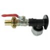 Wall flange kit 20mm mdpe with lever valve and 25mm barbed geka mdpe wall flange kits free shipping 39