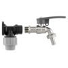 Wall flange kit 20mm mdpe – lever tap with hose barb mdpe wall flange kits free shipping 33