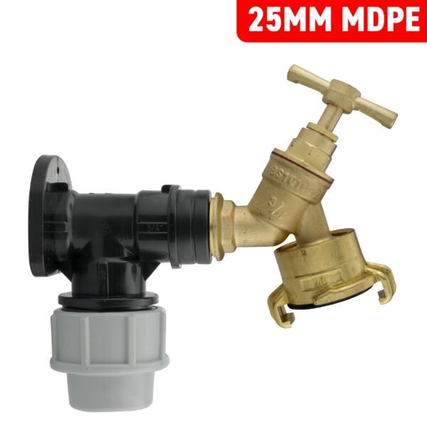 Wall flange kit 25mm mdpe + brass bib tap with geka claw brass wall flange kits free shipping 5