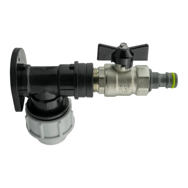 Wall flange kit 25mm mdpe + bib valve + click lock male lime – mdpe pipe wall flange kit uk mdpe wall flange kits free shipping 7
