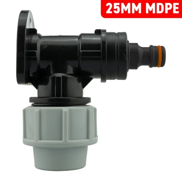 Wall flange kit 25mm mdpe + quick connector male – mdpe pipe wall flange kit uk mdpe wall flange kits free shipping 5