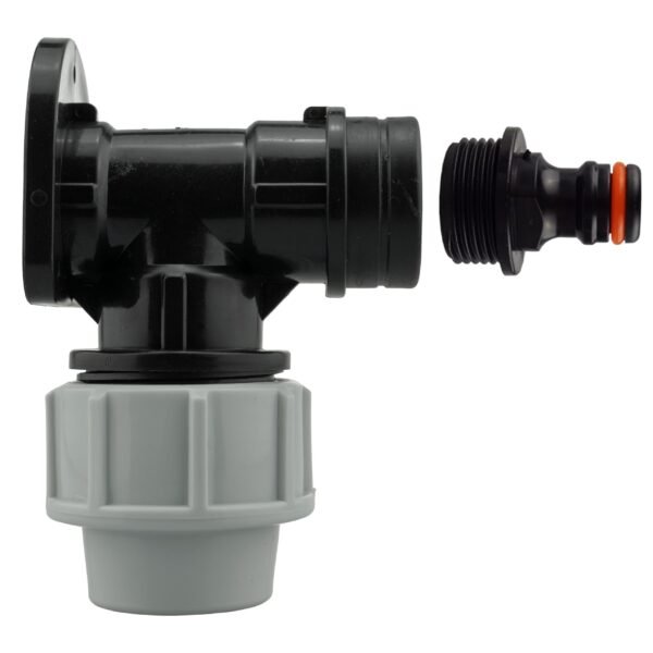 Wall flange kit 25mm mdpe + quick connector male – mdpe pipe wall flange kit uk mdpe wall flange kits free shipping 7