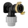 Wall flange kit 25mm mdpe + ¾” bsp geka – mdpe pipe wall flange kit uk