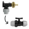 Wall flange kit 25mm mdpe + 25mm mdpe valve + 13mm barbed – mdpe pipe wall flange kit uk mdpe wall flange kits free shipping 37