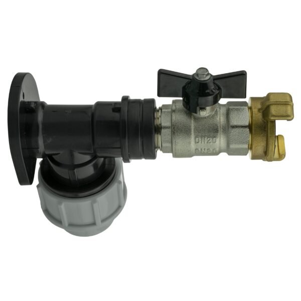 Wall flange kit 25mm mdpe + bib valve + geka mdpe wall flange kits free shipping 5
