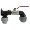 Wall flange kit 25mm mdpe + lever valve + 25mm mdpe elbow – mdpe pipe wall flange kit uk mdpe wall flange kits free shipping 27