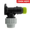 Wall flange kit 25mm mdpe + direct hose connector – mdpe pipe wall flange kit uk mdpe wall flange kits free shipping 3
